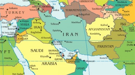 Which Countries Border Iran
